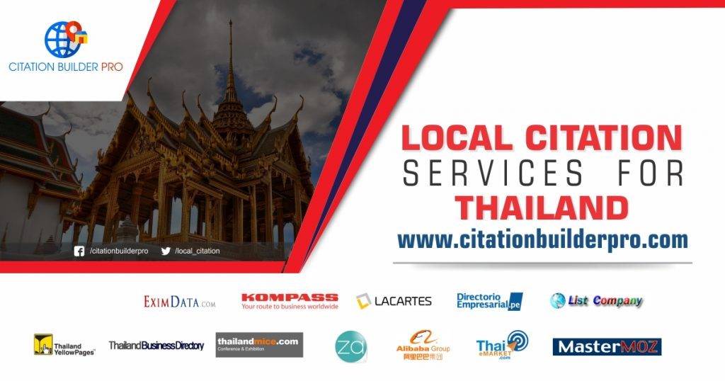 Thailand Top Local Business Listing Services Citation