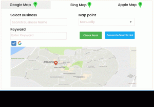local Map rank tracker tool