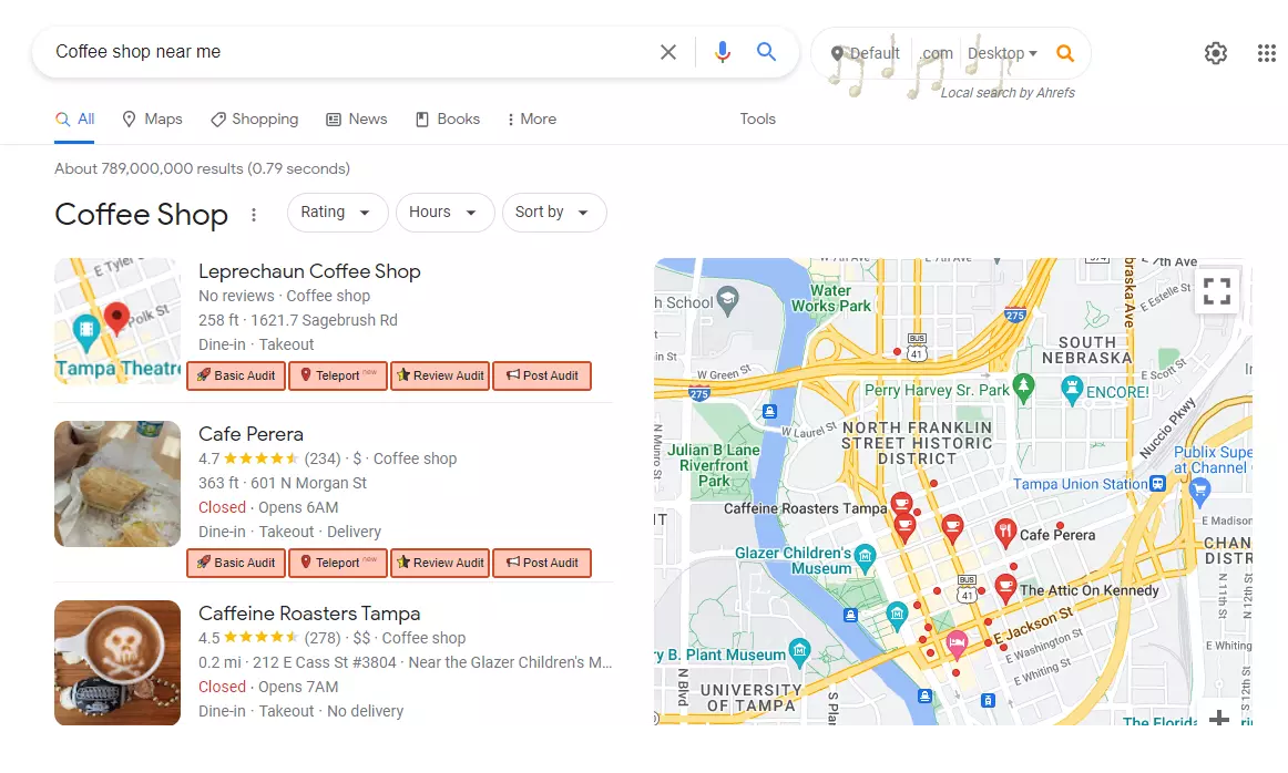 Coffee shop near me - Google Search