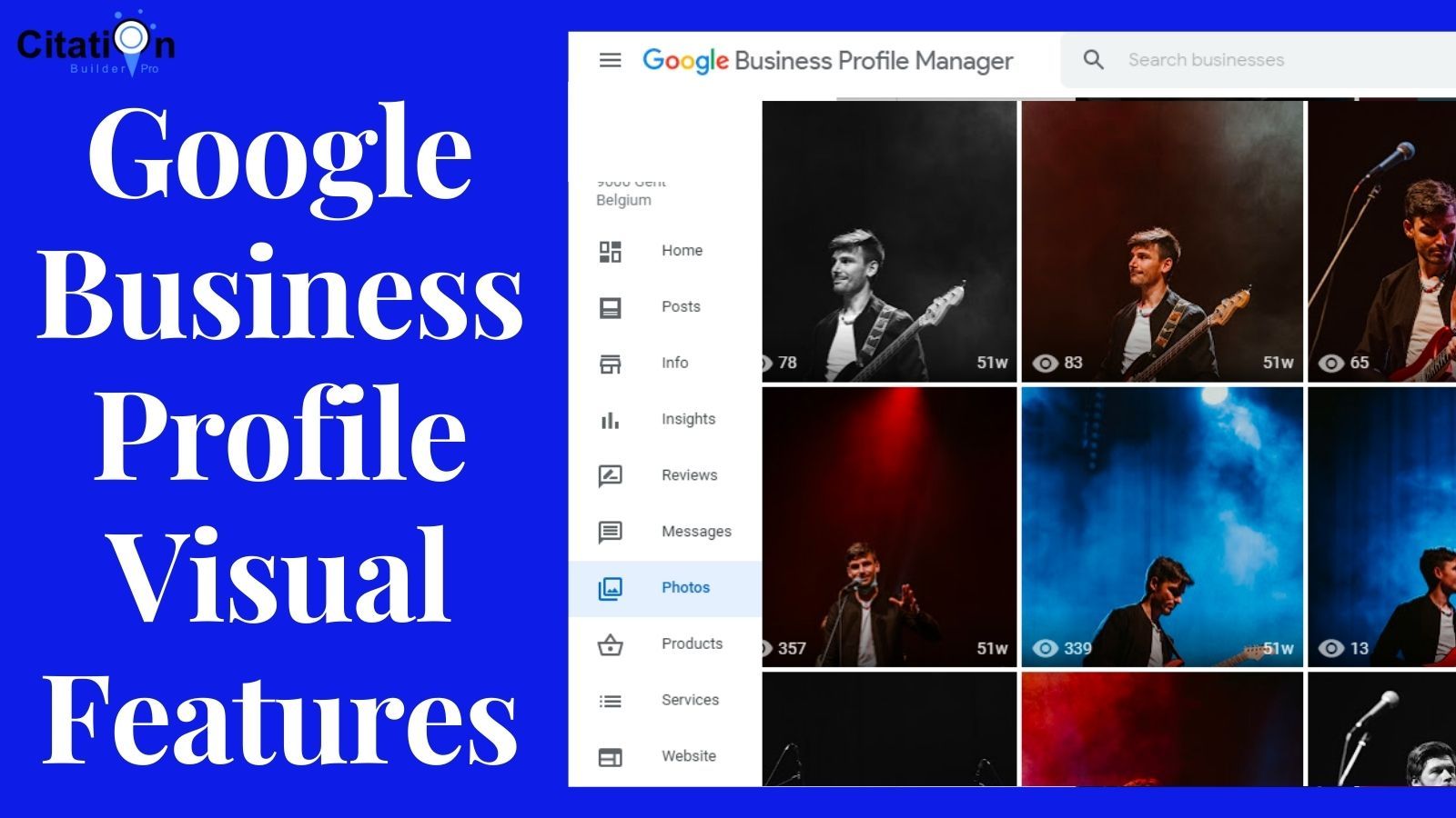 Google Business Profile Visual Features
