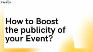 How to Boost the publicity of your Event