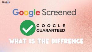 What may be the distinction between Google Guaranteed and Google Screened_
