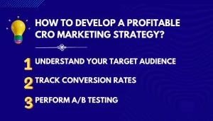 How to Develop a Profitable CRO Marketing Strategy