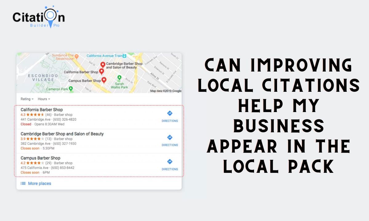 Can Improving Local Citations Help My Business Appear in the Local Pack